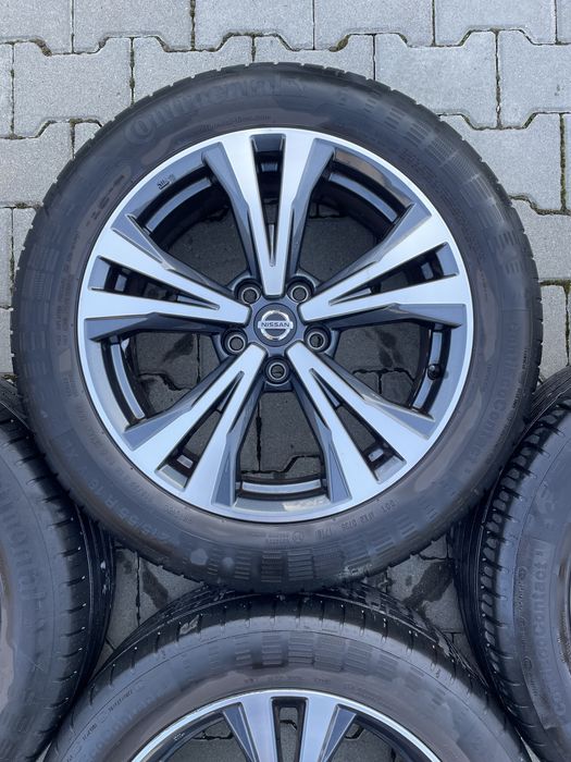 Roti vara cu jante Nissan Qashqai anv Continental 215 55 18
