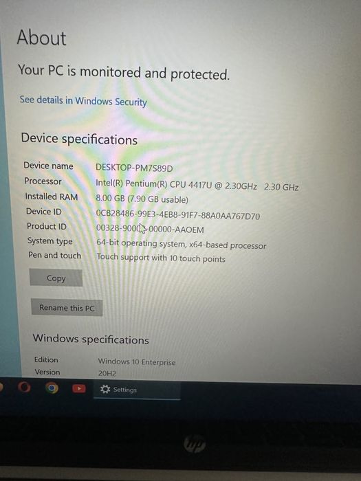 Hp chromebook x360 g1 cu windows 8 gb ram