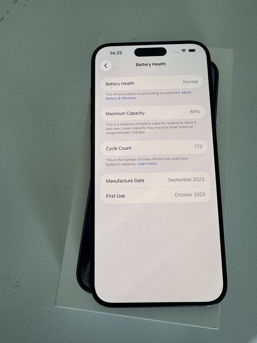 Iphone 15 pro max impecabil