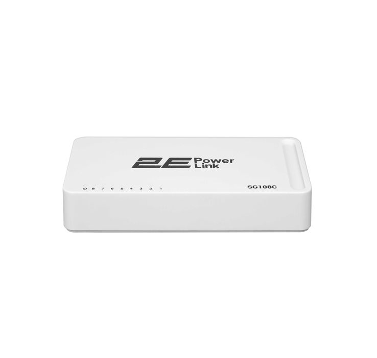 } Акция Коммутатор 2E PowerLink SG108C 8xGE, Гигабитный, неуправляемый