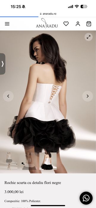 Rochie superba Ana RADU