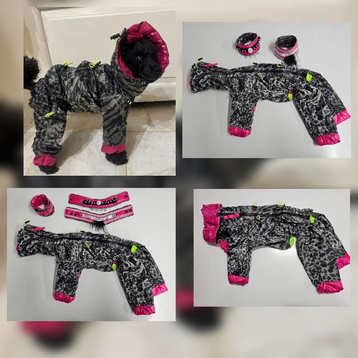 Гащеризон дъждобран, гети, нашийник