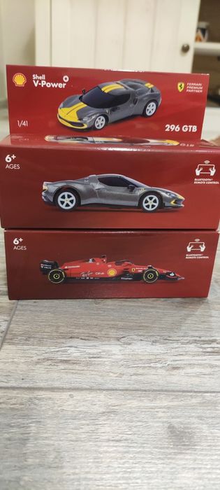 Колички шел F1-75 и 296 GTB