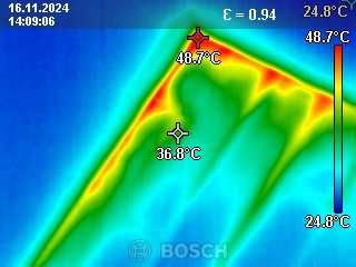 Утечка, услуги тепловизора