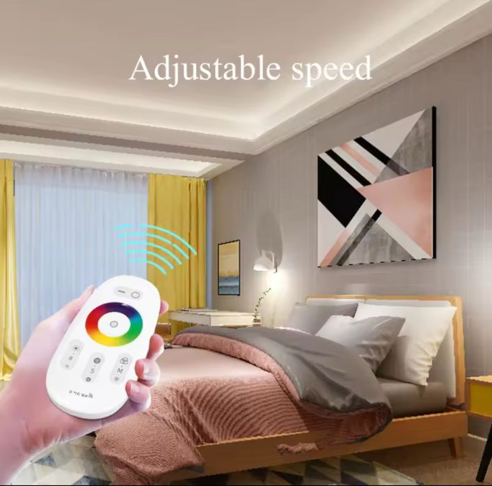 Controller Banda LED RGB Wirelles cu Touchscreen 2.4G