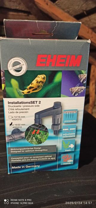 Kituri absorbtie filtru extern Eheim Installation SET 1 si 2, NOI