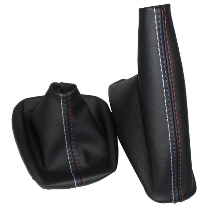 Piele Manson Schimbator+Frana De Mana M Bmw Seria 3 E30 E36 E46 Z4