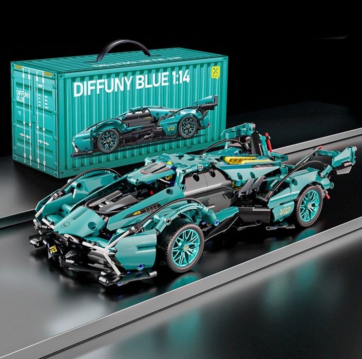 Конструктор лего Lamborghini V12, машина Ламборджини