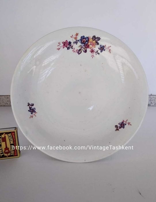 Фаянсовая фруктовница СССР