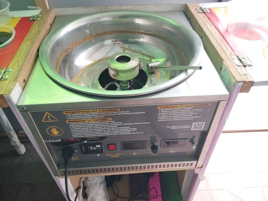 Сладкая вата аппарати