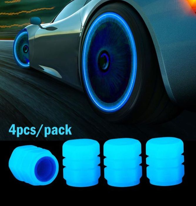 Колпачки светящиеся на диски