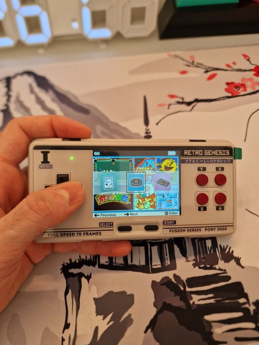 Портативная приставка Retro Genesis Port 3000