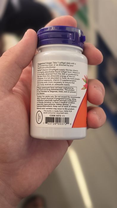Vitamin D3 5000 Now