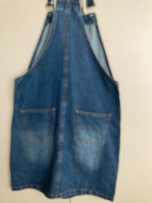 Sarafan blugi / jeans albastru fete