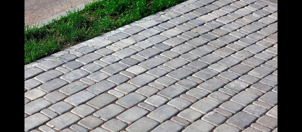 Укладка тротуарной плитки