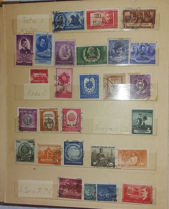 Pachet clasor+colita istorica  de colectie