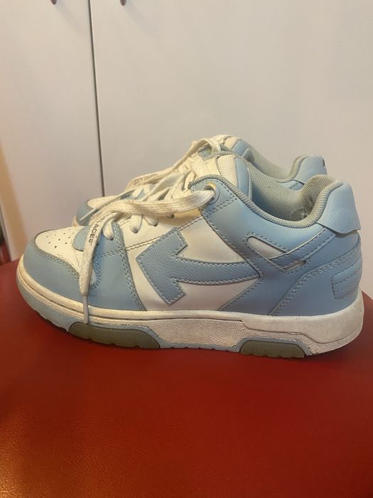 Off white Out Of Office baby blue