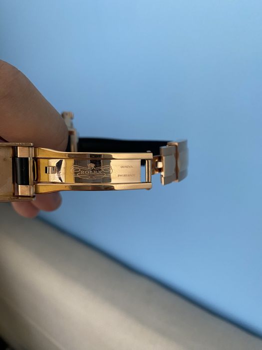 Мъжки часовник Rolex Yacht-Master 18K Everose 126655 с автоматичен