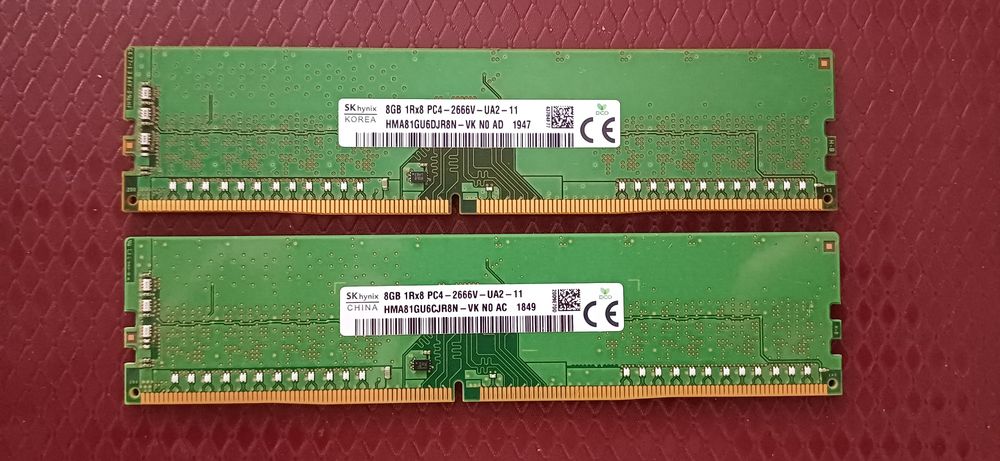 Kit 2x8Gb DDR4 2666Mhz SKhynix