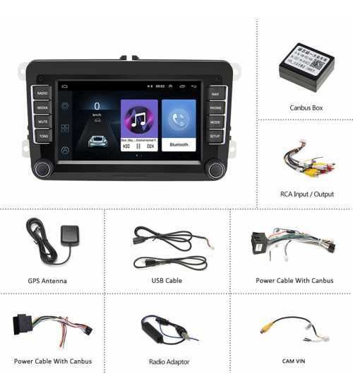 Dvd auto, Gps, navigatie VW, Dedicat, Can-bus, Alimentare 12 v