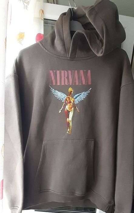 Hanorac unisex Nirvana antracit