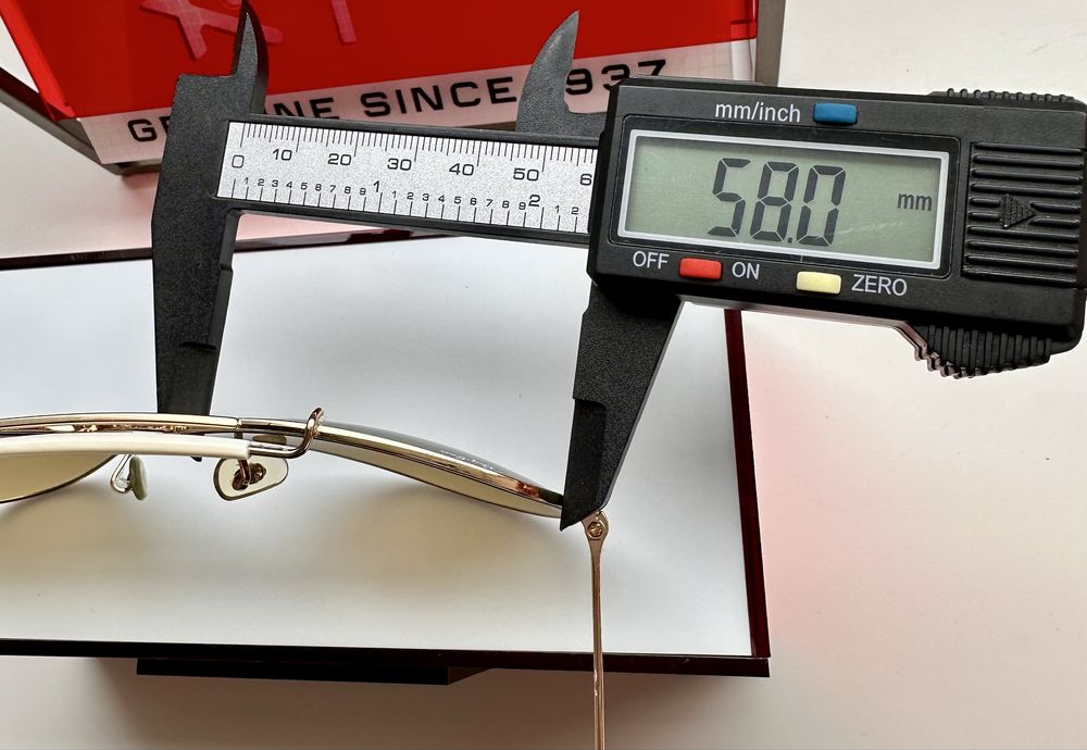 Ray Ban RB3407 58мм – стъклени лещи, като нови, Aviator premium