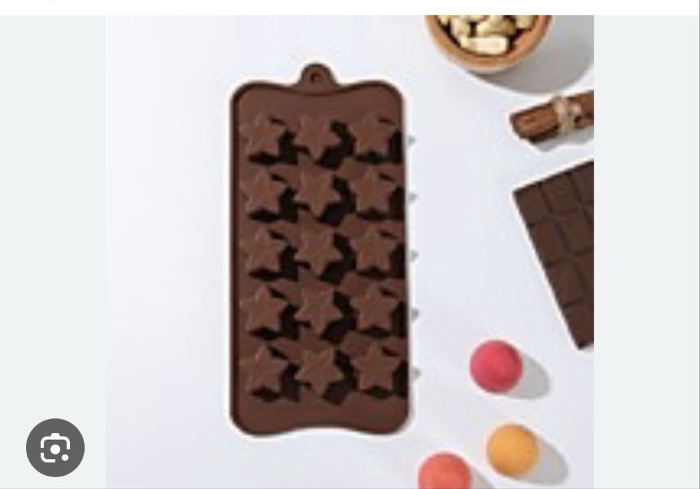 Силиконовые формочки для шоколада