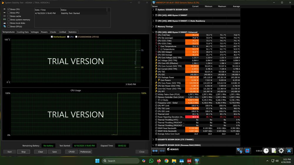 AMD Ryzen 9 5900XT – 16 Nuclee / 32 Thread-uri