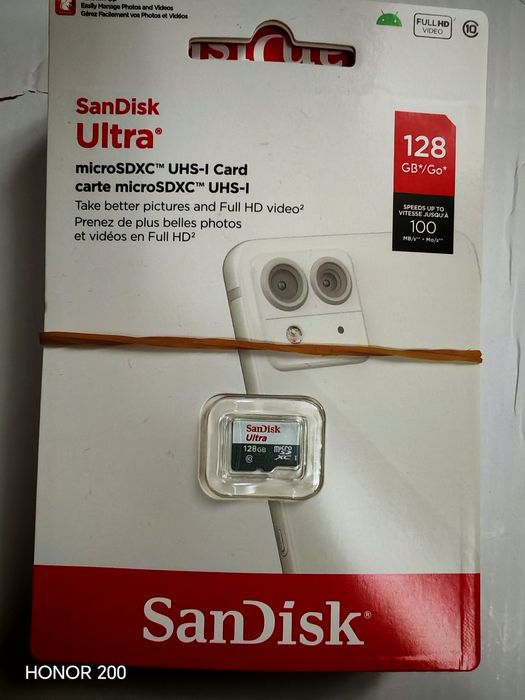 Sandisk ultra microsd 128gb 100mbs