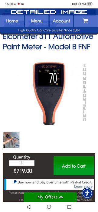 Elcometer 311 model B Dual FNF