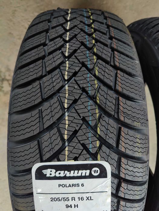 2 Нови зимни гуми 205/55R16 Barum Polaris 6 XL EV 94H DOT3725 made in Germany