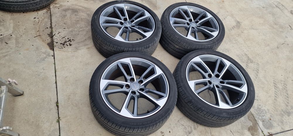 Jante Audi B9  R18 S-LINE + Pirelli P7 245/40 R18 – IMPECABILE