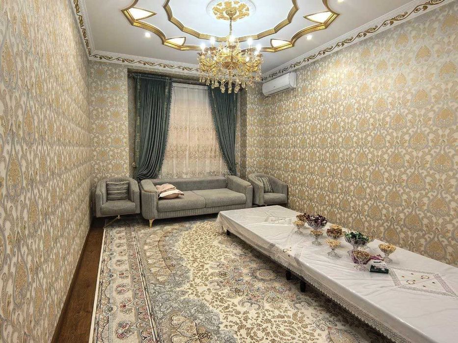 3 хонали Евроремонт 90м2 Учтепа Изза новостройка квартира сотилади