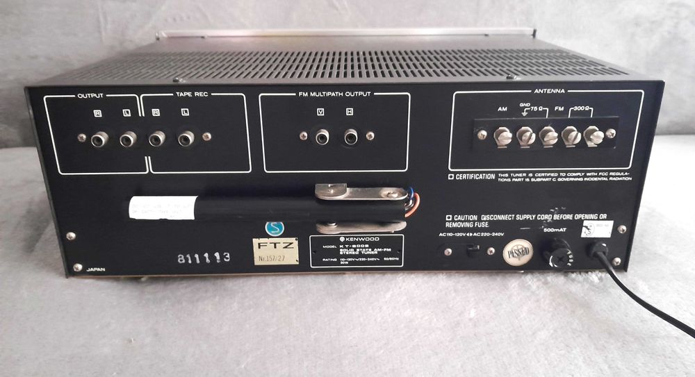 KENWOOD KT-6005 tuner Hi-Fi vintage *de colectie