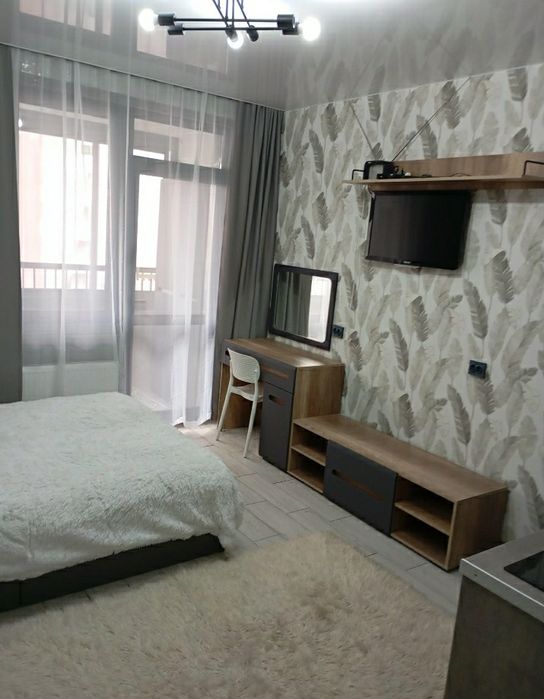 Сдаётся одна комнатая студия рн Кокжиек