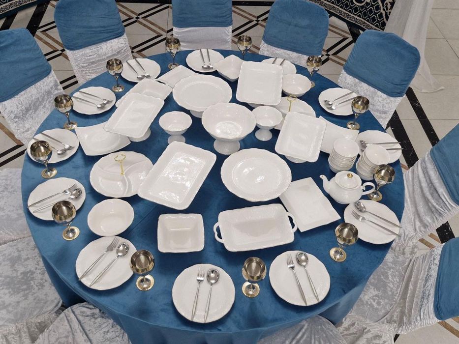 Аренда пасуда, стол и стулья