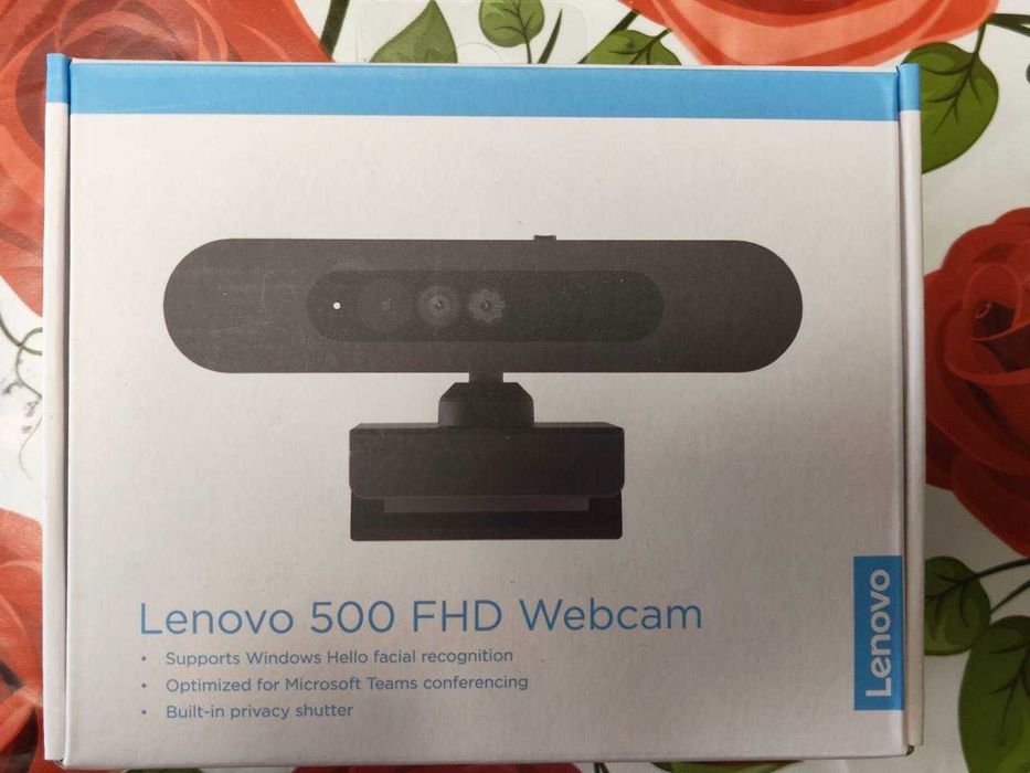 Уебкамера за компютър или лаптоп Lenovo 500 FHD