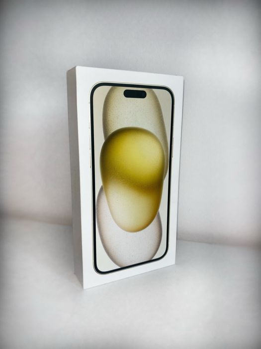 Iphone 15 plus, Galben, folosit, baterie 84%