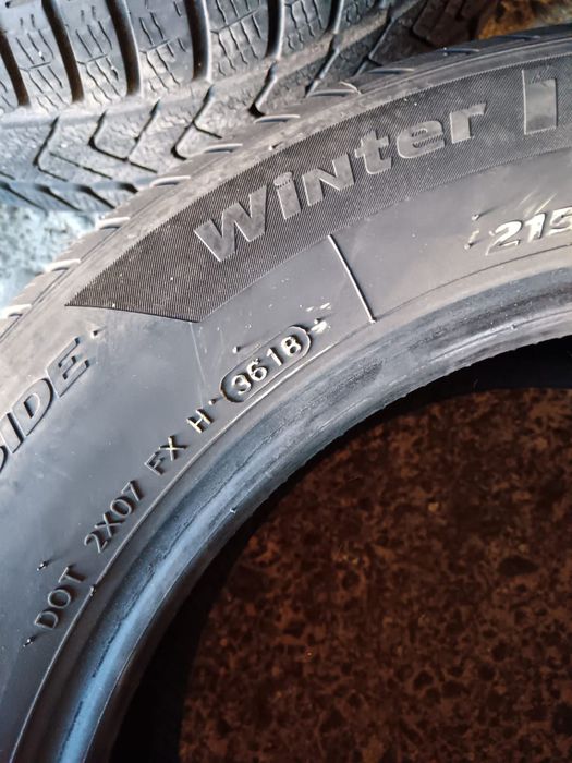 Set 4 anvelope iarna 215/60/17 hankook dot 2018