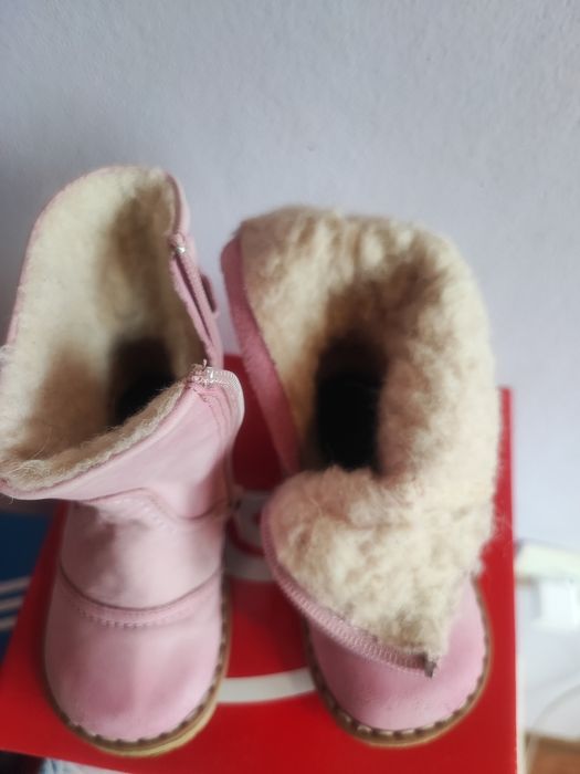 Детски кожени, зимни ботушки "Emel"