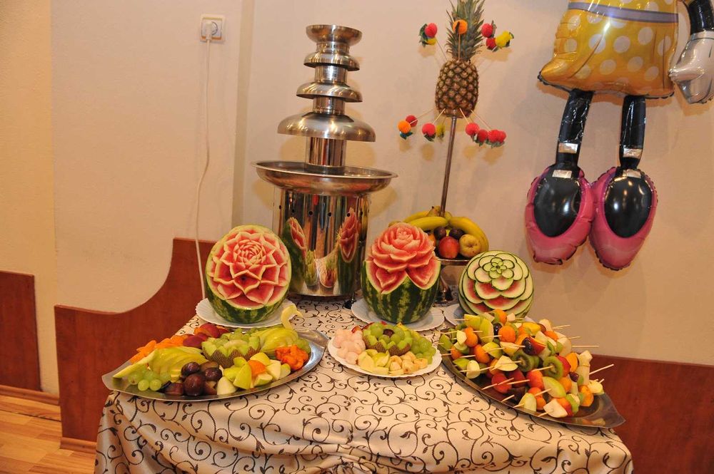 Vand fantana de ciocolata