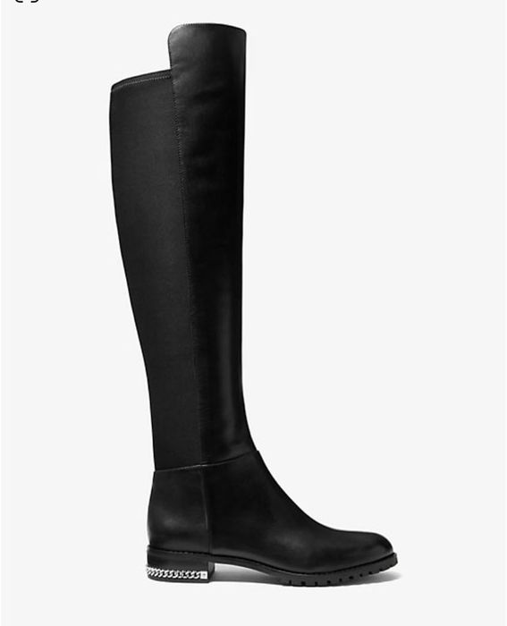 Sabrina Stretch Leather Boot | Michael Kors