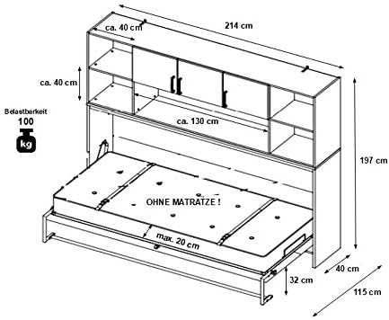 Падащо сгъваемо легло