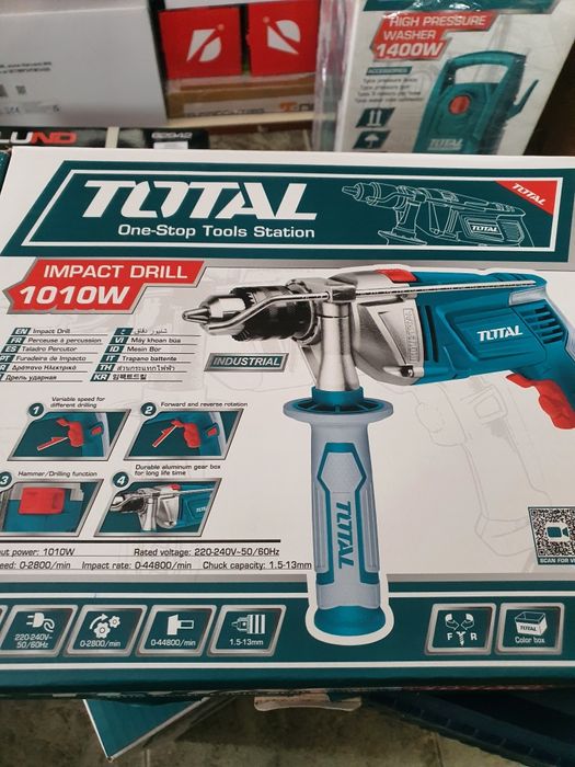 Ударна бормашина TOTAL Industrial, 1010 W