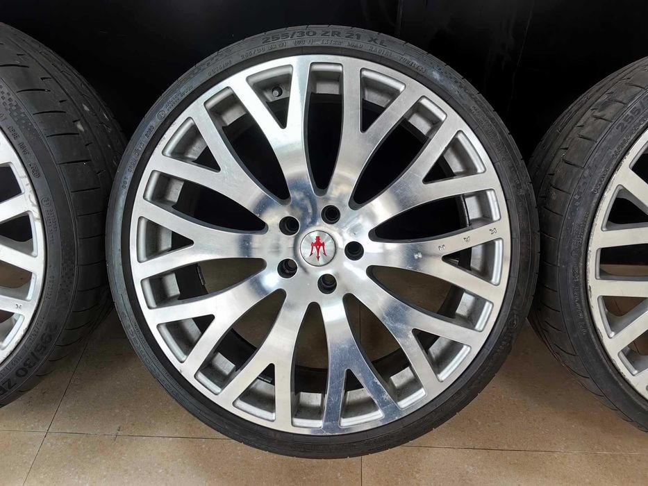 Maserati Kahn джанти 21 инча спорт пакет 9.5J 10.5J с гуми 5х114.3