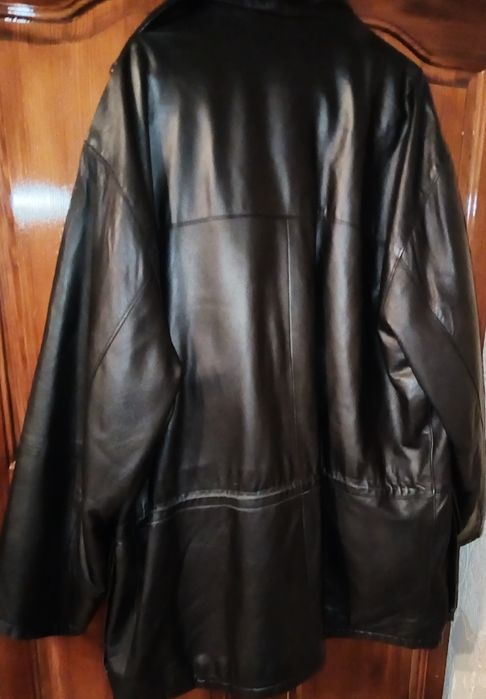 DANIEL HECHTER PARIS Оригинал Ново Мъжко Зимно Яке от Естествена Кожа