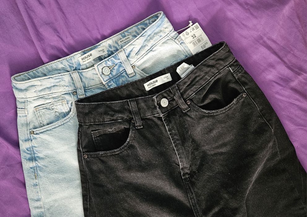 Дамски дънки House Balloon чисто нови