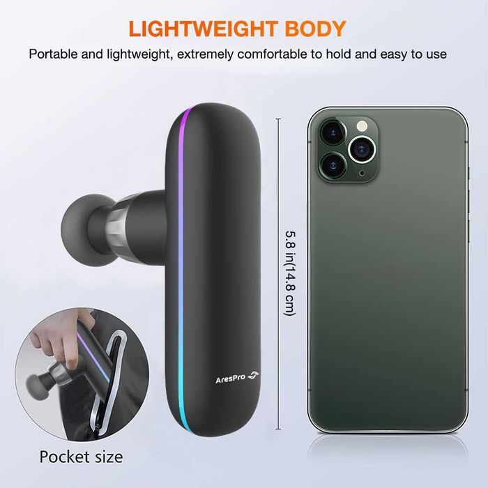 Професионален мини масажен пистолет AresPro TM306