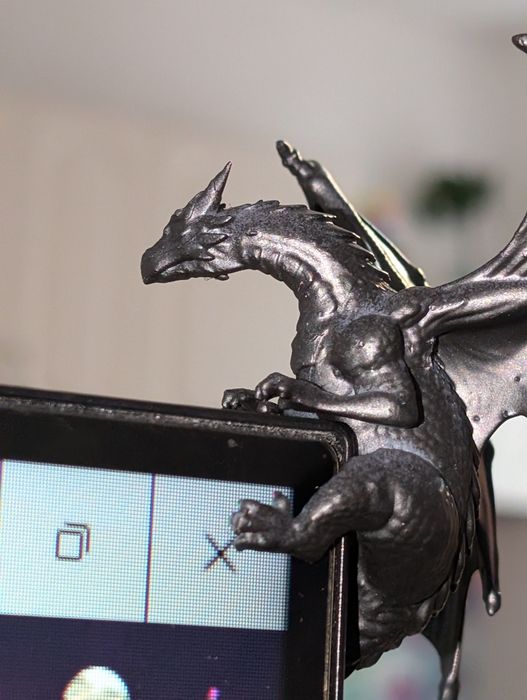 Vand figurina 3d rasina Monitor Dragon