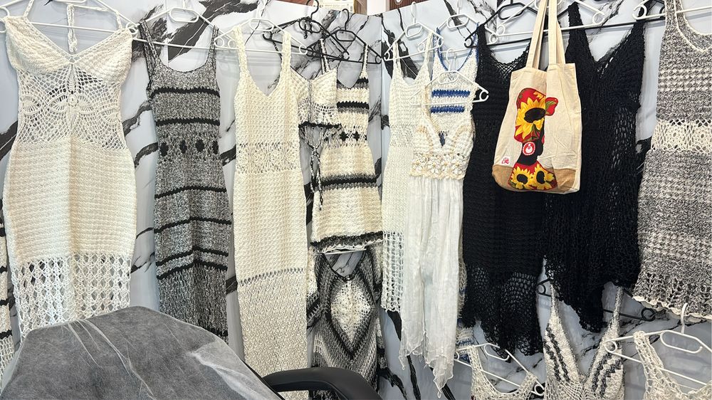 Rochii crochet facute manual, unice